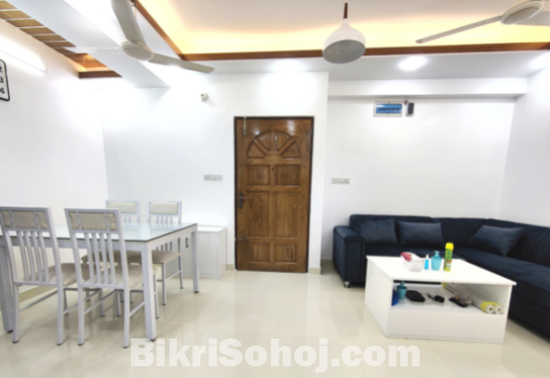 Rent Two-Bedroom Serviced Apartment In Bashundhara R/A